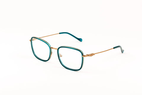 Dallas - transparent turquis