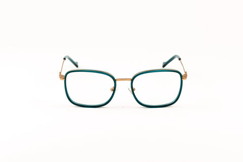 Dallas - transparent turquis