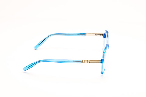 Chicago - transparent blå