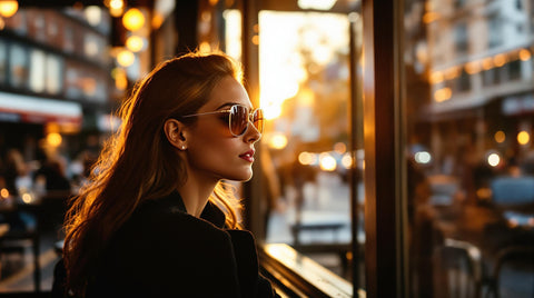 Graderede og spejlede solbriller med styrke: Stil og funktionalitet