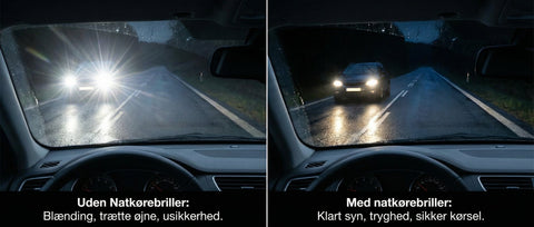 sammenligning af effekt af natkørebriller guide