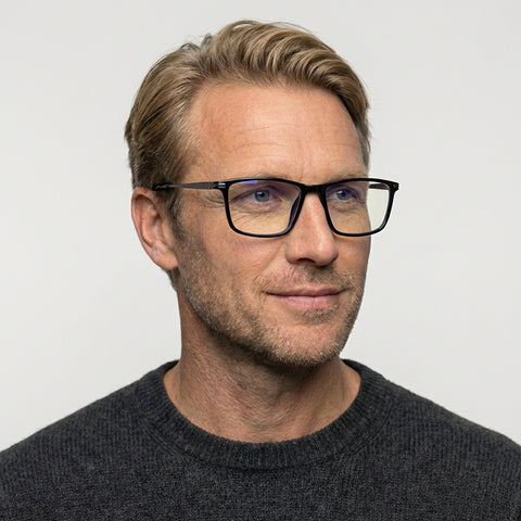 Ambré - Blank sort på model