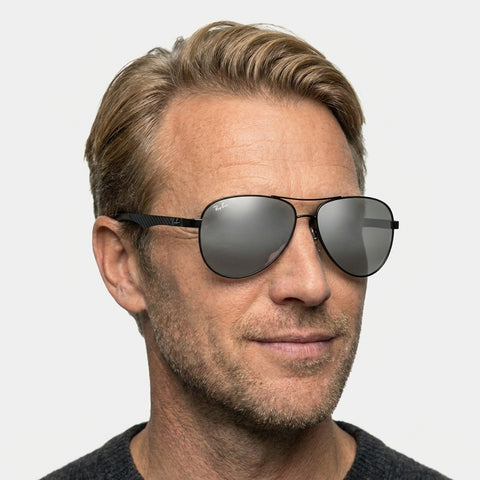 Ray-Ban CARBON FIBRE - 002/K7 - Sort på model