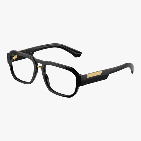 Dolce & Gabbana DG3389 - 501 sort rektangulær brille