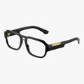 Dolce & Gabbana DG3389 - 501 sort rektangulær brille