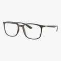 Ray-Ban RX7199 - 8063 brun rektangulær brille