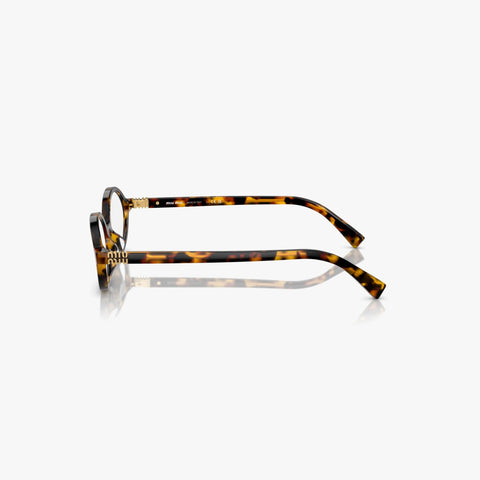 Miu Miu MU 04ZS - VAU08N havana oval solbrille
