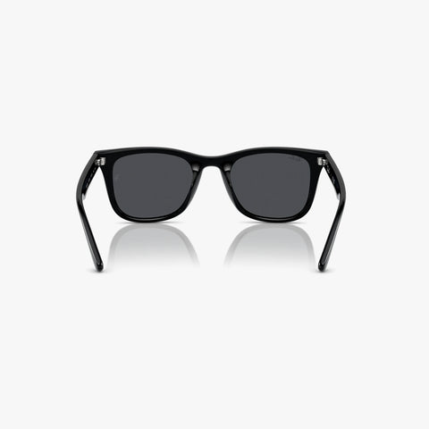 Ray-Ban RB4420 - 601/87 sort rektangulær solbrille