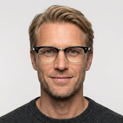 Ray-Ban CLUBMASTER - 2000 - Sort på model