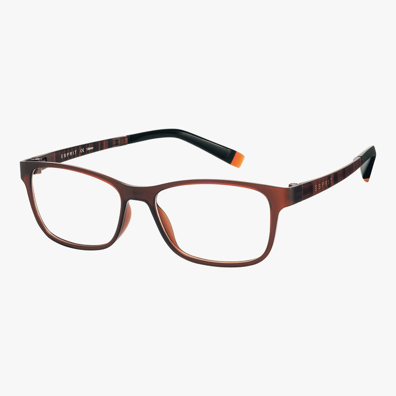 Esprit ET17457 - 535 brun rektangulær brille