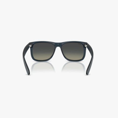 Ray-Ban JUSTIN - 681311 gummi blå rektangulær solbrille