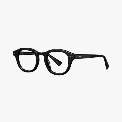 Fenric blank sort oval brille