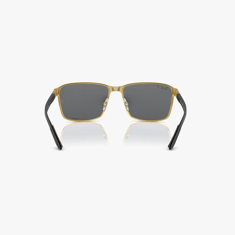 Ray-Ban RB3721CH - 187/J0 - Sort og guld