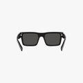 Prada PR 19WS - 1AB5S0 sort rektangulær solbrille