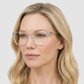 Ray-Ban RX5419D - 2001 - Transparent på model