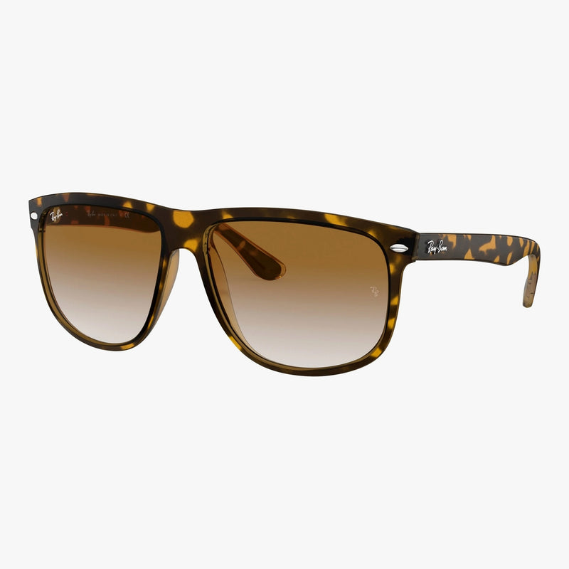 Ray-Ban Boyfriend - 710/51 havana rektangulær solbrille