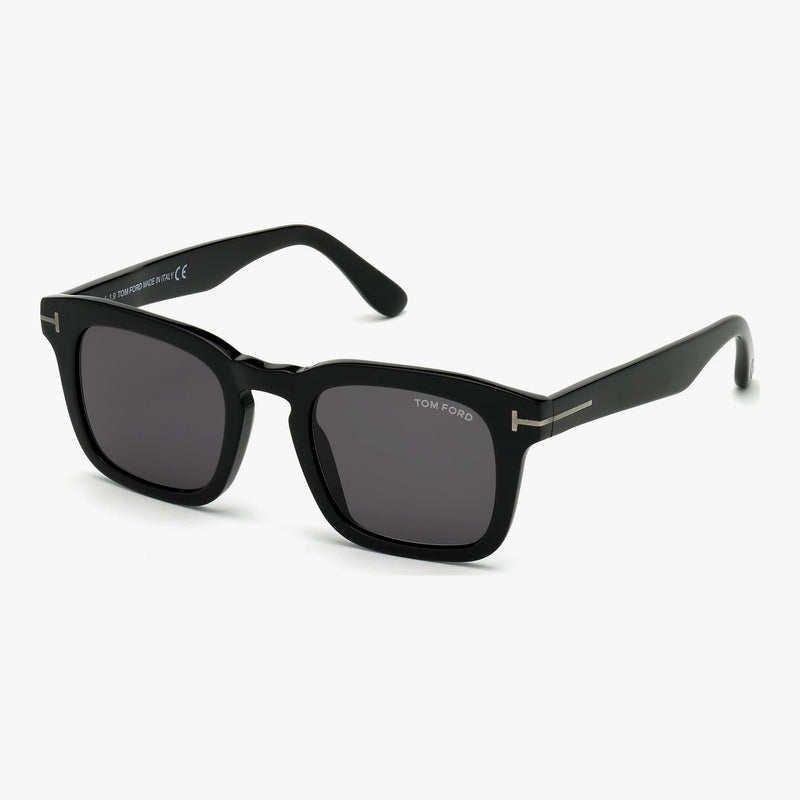 Tom Ford Dax - 01A sort rektangulær solbrille