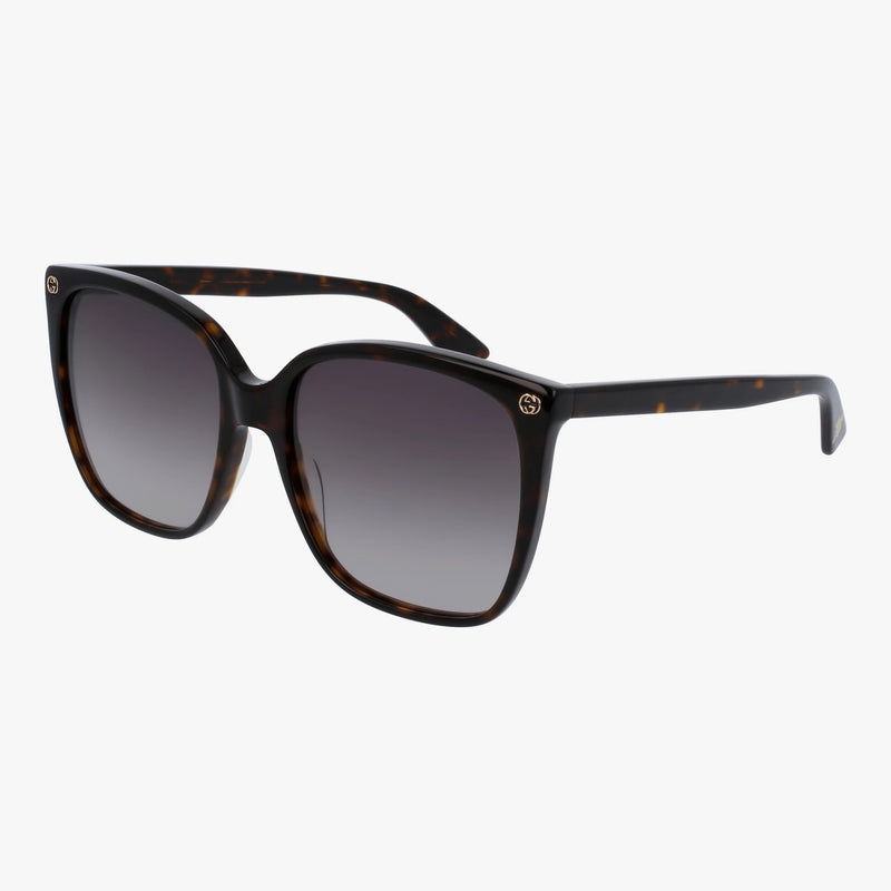 Gucci GG0022S - 003 havana cat-eye solbrille