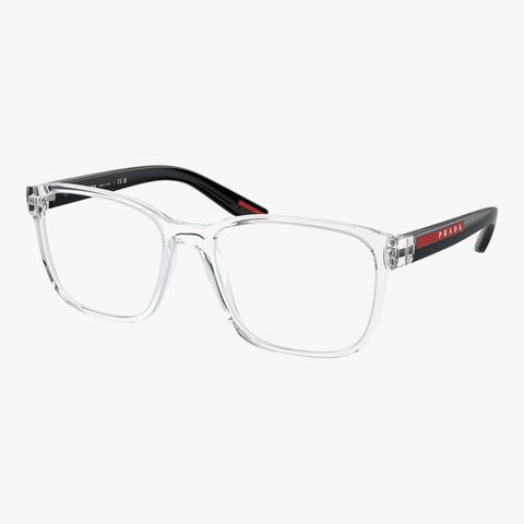 Prada Linea Rossa PS 06PV - 2AZ1O1 transparent rektangulær brille