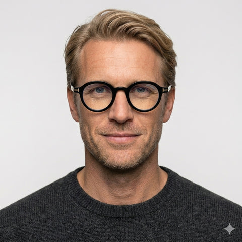 Tom Ford FT5664-B - 001 - Sort på model