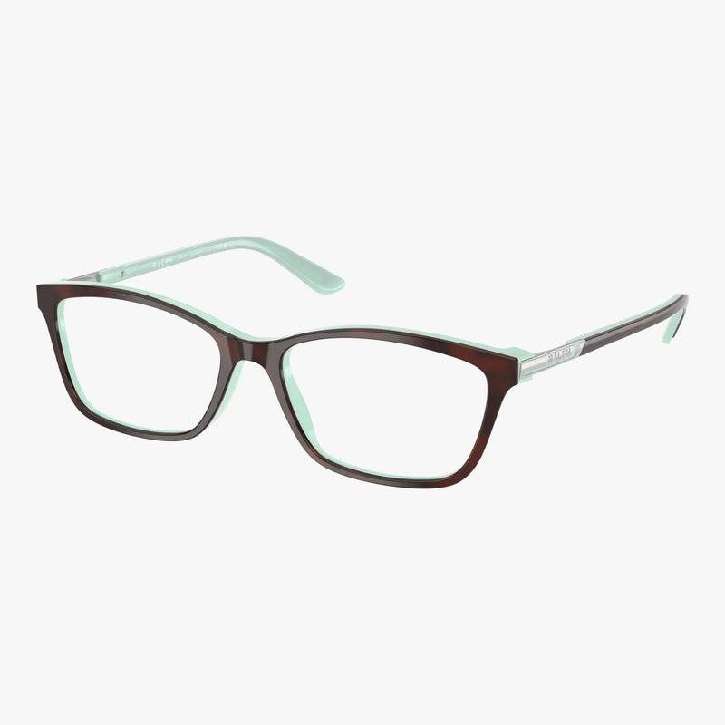 Ralph Lauren RA7044 - 601 havana og mintgrøn rektangulær brille