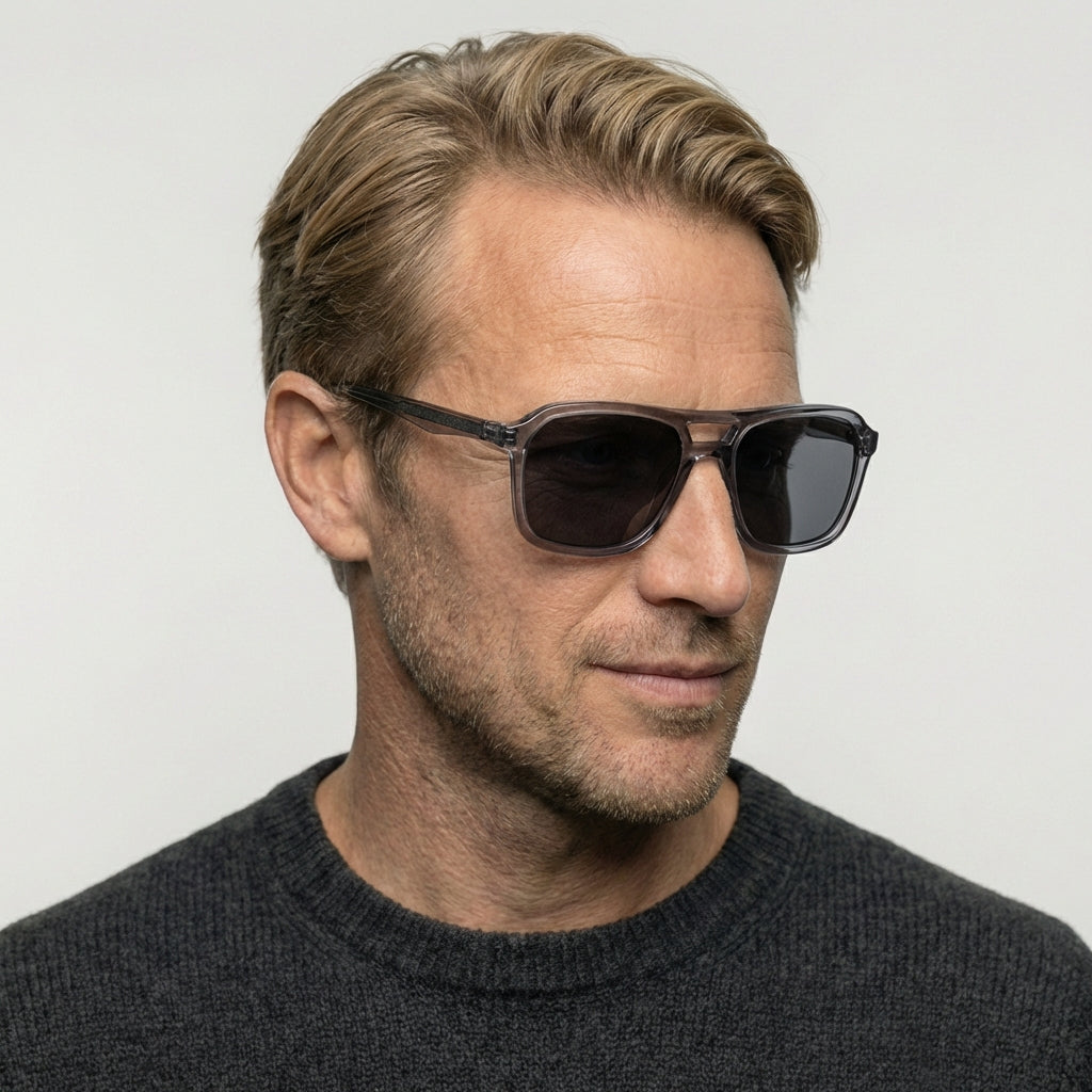 Crescendo - Transparent grå