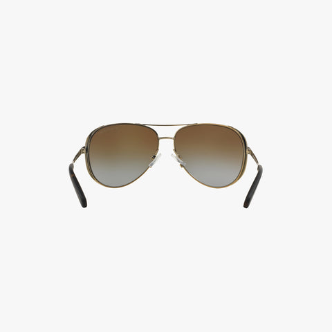 Michael Kors CHELSEA - 1014T5 guld og brun aviator solbrille