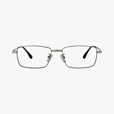 Lucienne gunmetal firkantet brille