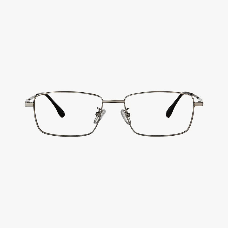 Lucienne gunmetal firkantet brille