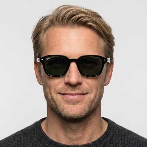 Ray-Ban RB4458D - 601/9A - Sort på model