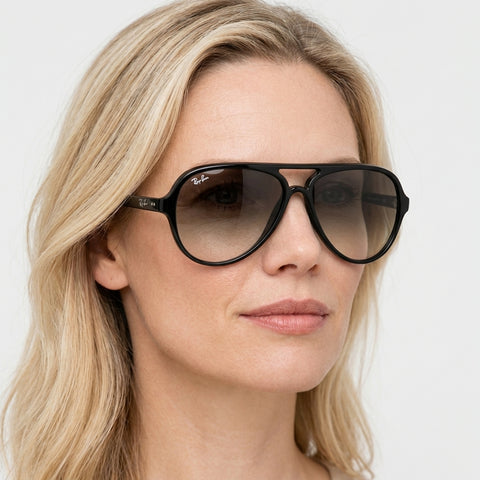 Ray-Ban CATS 5000 - 601/32 - Sort på model