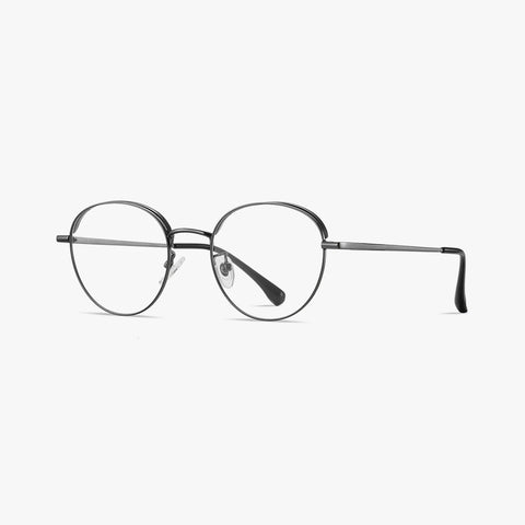 Nivelle gunmetal rund brille