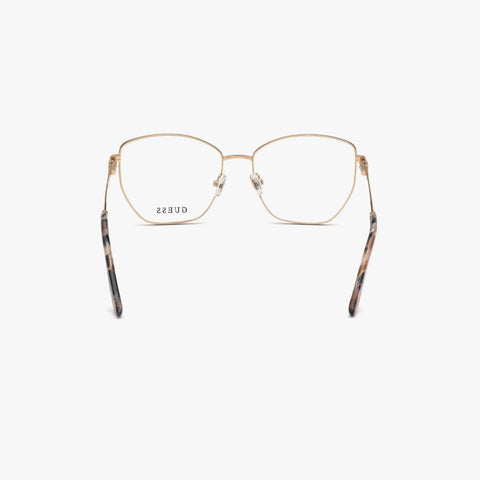 Guess GU2825 - 005 roseguld med tortoise cat-eye brille