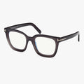Tom Ford FT5880-B - 020 transparent grå rektangulær brille