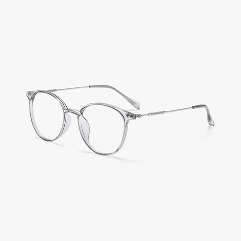 Vincél transparent grå firkantet brille