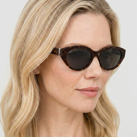 Saint Laurent SL M148 - 002 - Havana på model