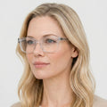 Ray-Ban CHAD - 8321 - Transparent på model