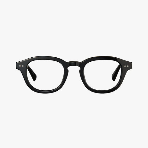 Fenric blank sort oval brille