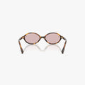Miu Miu MU 04ZS - 14L4I0 havana oval solbrille