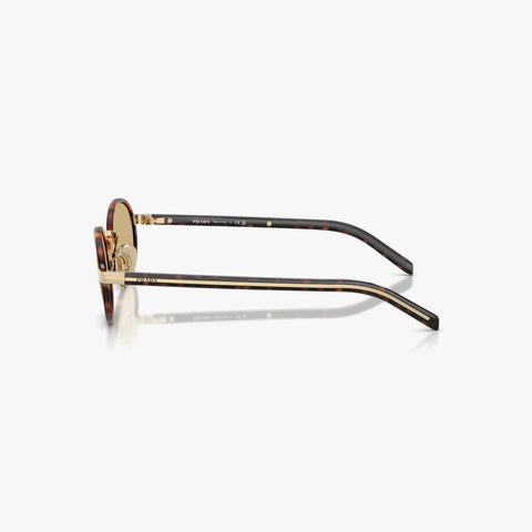 Prada PR B56S - 21E10R tortoise oval solbrille