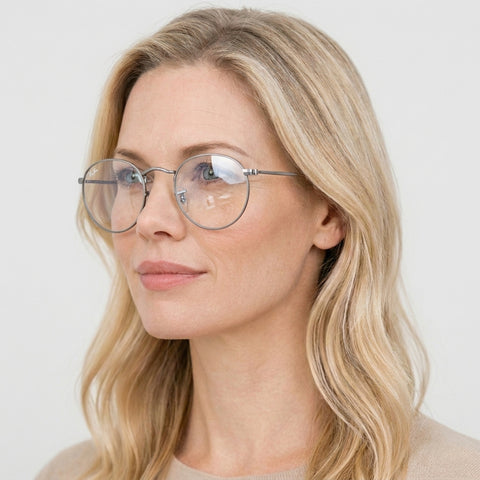 Ray-Ban ROUND METAL - 2620 - Gunmetal på model