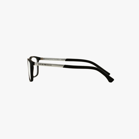 Emporio Armani EA3069 - 5063 sort rektangulær brille