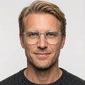 Ray-Ban RX7140 - 2001 - Transparent på model