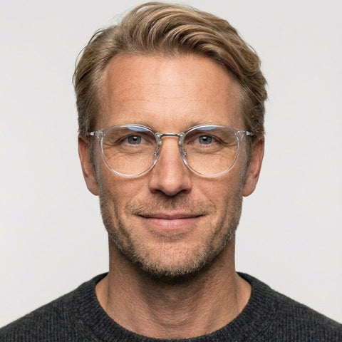 Ray-Ban RX7140 - 2001 - Transparent på model