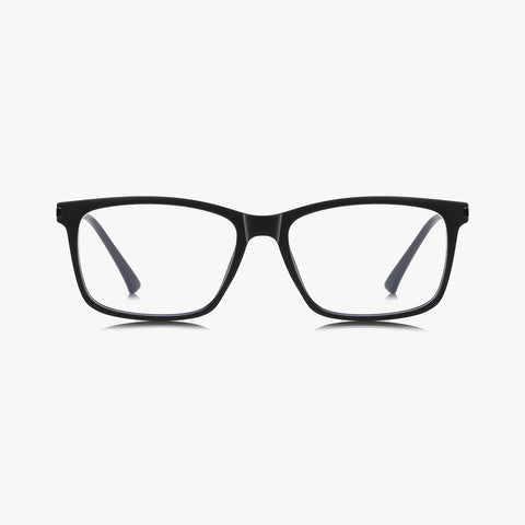 Fiorenzo mat sort firkantet brille
