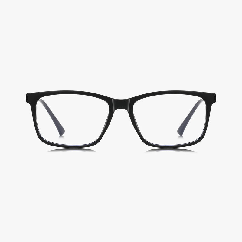 Fiorenzo mat sort firkantet brille