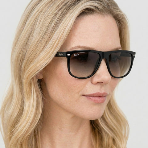 Ray-Ban Boyfriend - 601/32 - Sort på model
