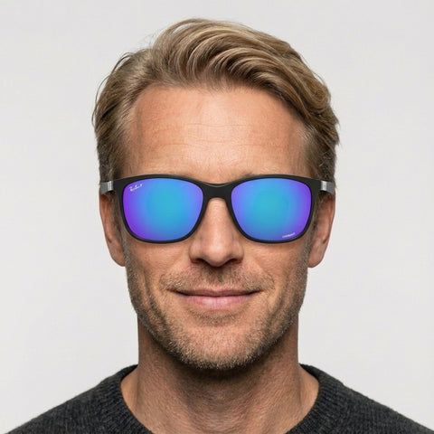 Ray-Ban CHROMANCE - 601SA1 - Sort på model