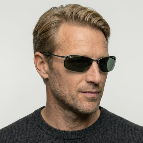 Ray-Ban Rb3183 - 004/71 - Gunmetal på model