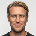 Carrera CARRERA 1135 - J5G guld pilot brille på model
